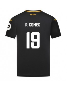 Wolves Rodrigo Gomes #19 Replika Borta Kläder 2024-25 Kortärmad